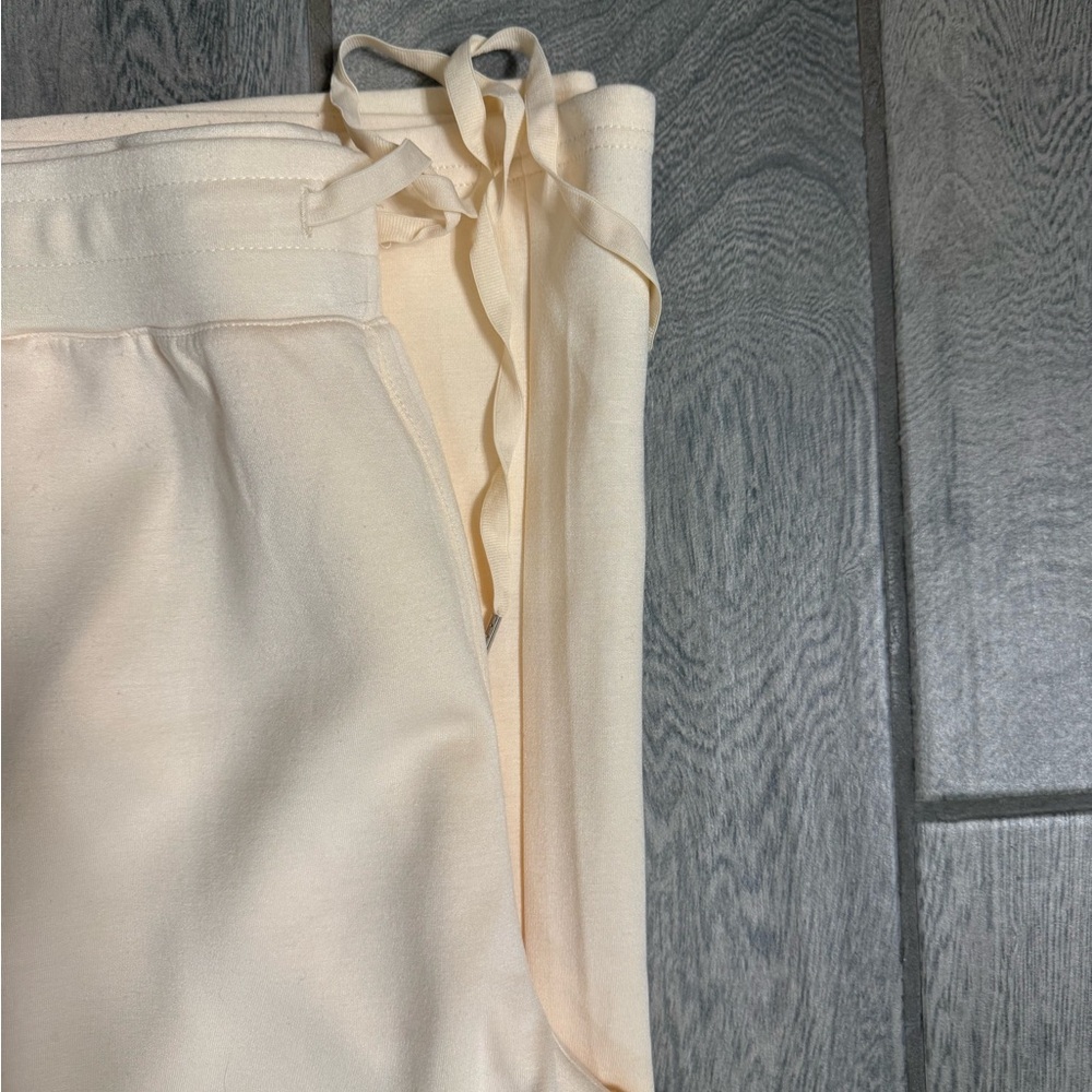 Cream Sweatpants
